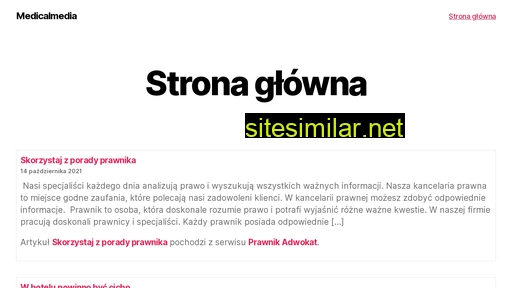 medicalmedia.com.pl alternative sites