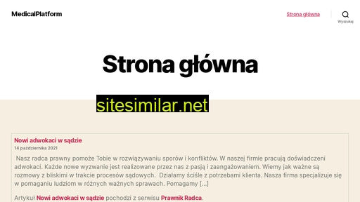 medicalplatform.pl alternative sites