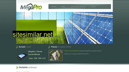 megapro.com.pl alternative sites