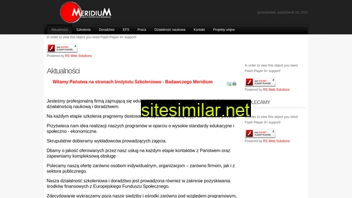 meridium.org.pl alternative sites