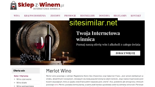 Merlot-wino similar sites