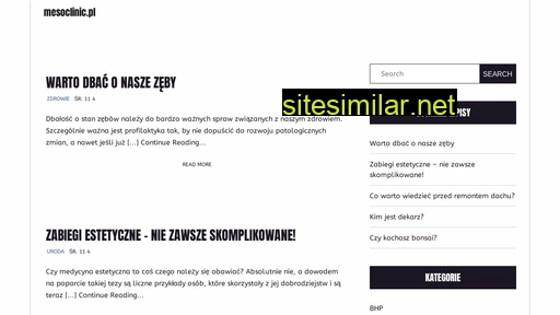 mesoclinic.pl alternative sites