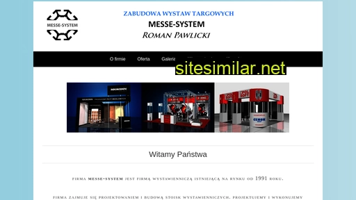 messe-system.pl alternative sites