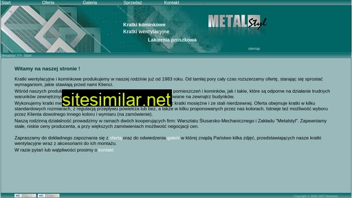 metalstyl.com.pl alternative sites