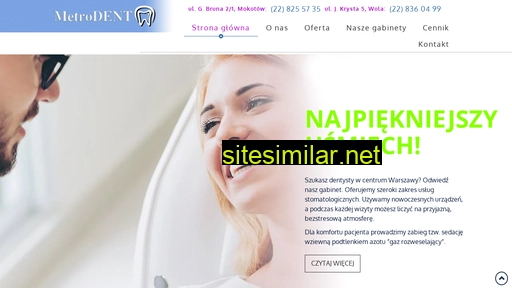 metrodent.waw.pl alternative sites