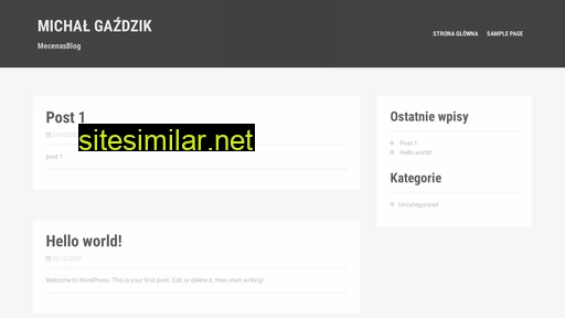 mgazdzik.pl alternative sites