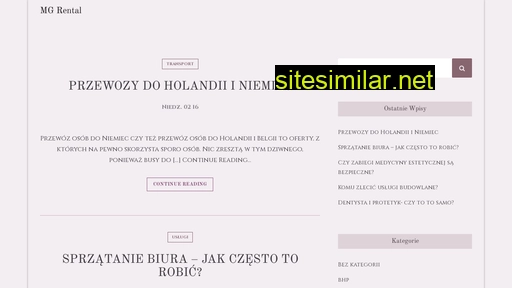 mgrental.pl alternative sites