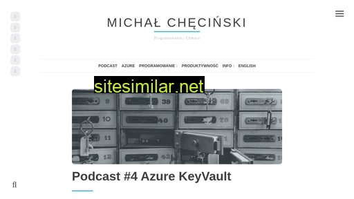 michalchecinski.pl alternative sites