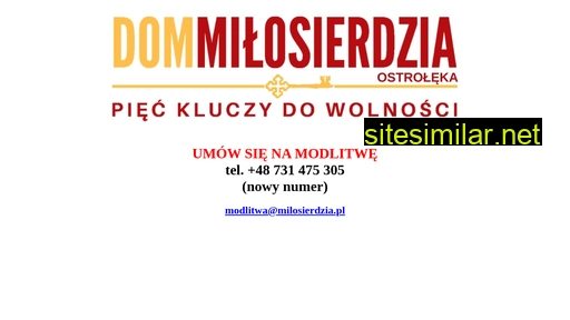 milosierdzia.pl alternative sites