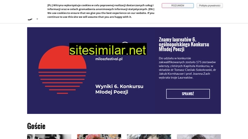 miloszfestival.pl alternative sites