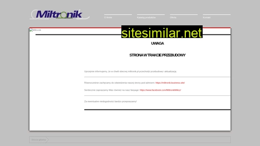 miltronik.pl alternative sites