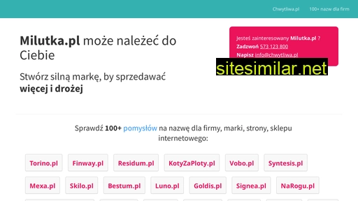 milutka.pl alternative sites