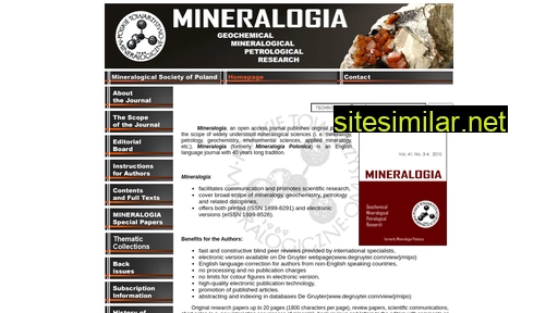 mineralogia.pl alternative sites
