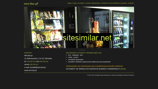 mini-bar.pl alternative sites