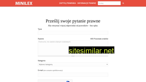 minilex.pl alternative sites