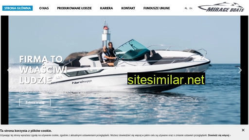 mirageboats.pl alternative sites