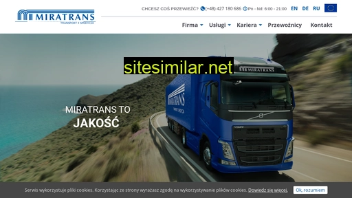 miratrans.pl alternative sites