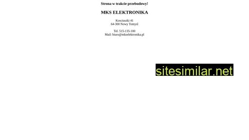 mkselektronika.pl alternative sites