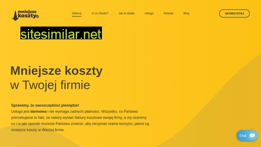 mniejszekoszty.pl alternative sites