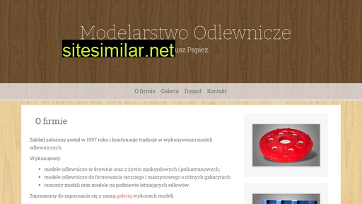 modelarstwo-odlewnicze.pl alternative sites