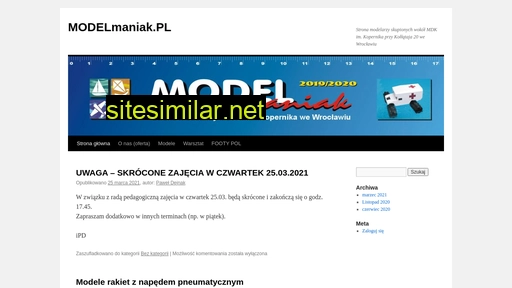 modelmaniak.pl alternative sites