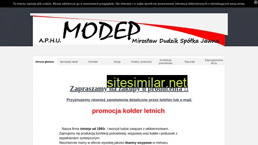 modep.com.pl alternative sites