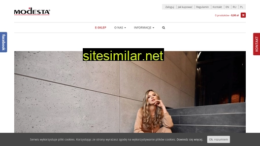 modesta.com.pl alternative sites