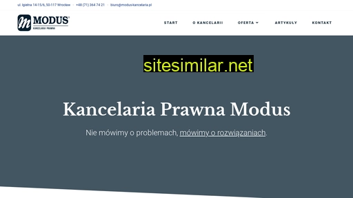 modus-kancelaria.pl alternative sites