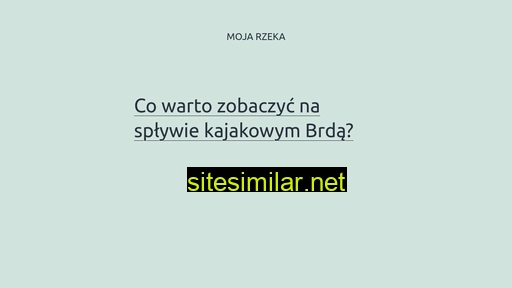 moja-rzeka.pl alternative sites