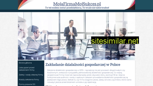 mojafirmamojsukces.pl alternative sites