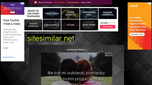 mojecytatki.pl alternative sites