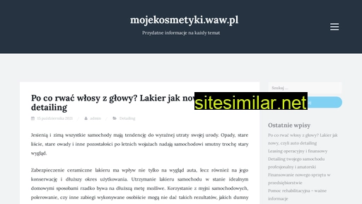 mojekosmetyki.waw.pl alternative sites