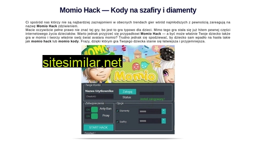 Momiohacki similar sites