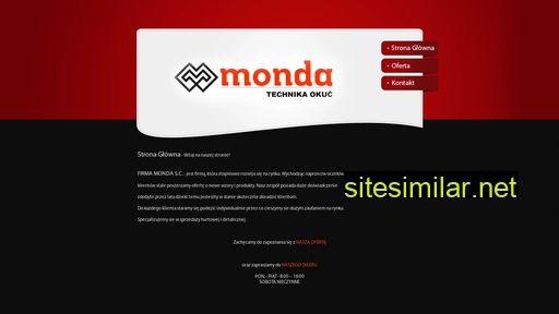 monda.com.pl alternative sites