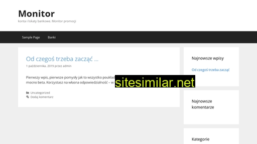 monitor.com.pl alternative sites