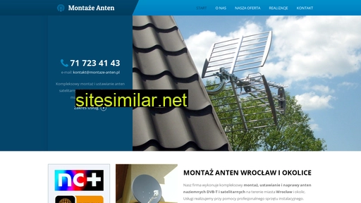 montaze-anten.pl alternative sites