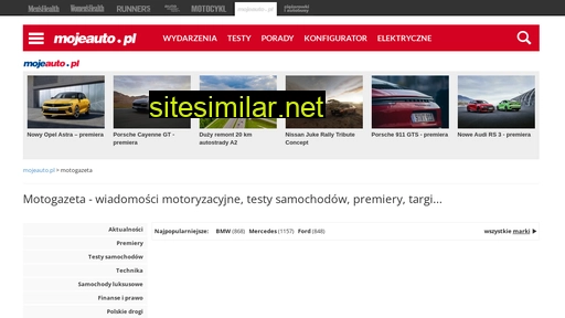 motogazeta.mojeauto.pl alternative sites