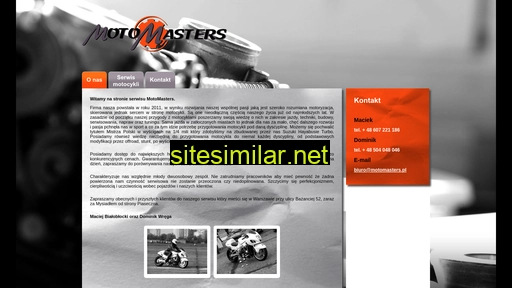 motomasters.pl alternative sites