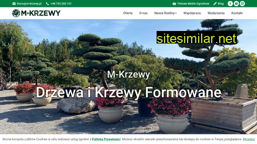 m-krzewy.pl alternative sites