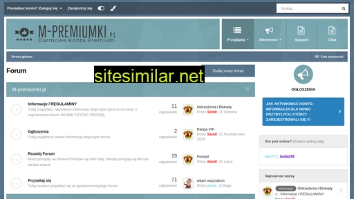m-premiumki.pl alternative sites