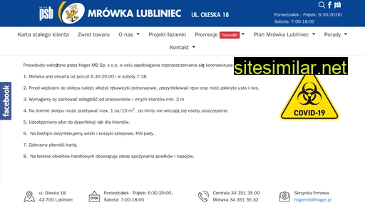 mrowkalubliniec.pl alternative sites