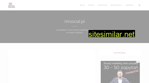mrsocial.pl alternative sites