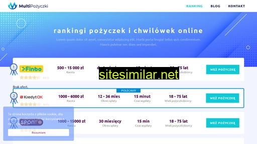 multipozyczki.pl alternative sites