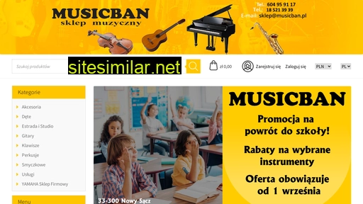 musicban.pl alternative sites