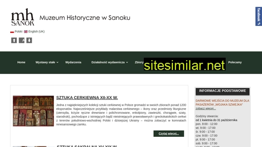muzeum.sanok.pl alternative sites