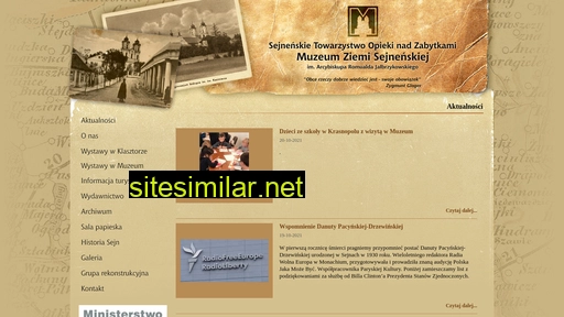 muzeum.sejny.pl alternative sites