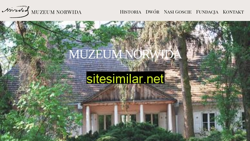 Muzeumnorwida similar sites