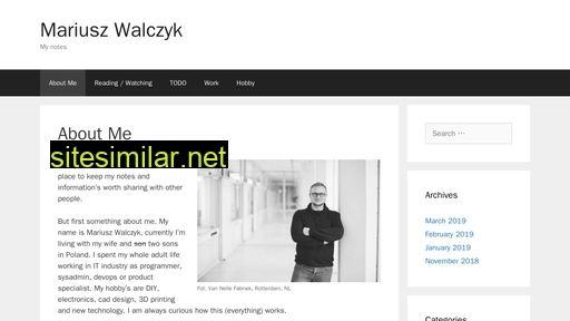 mwalczyk.pl alternative sites