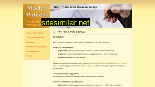mwitczak.pl alternative sites