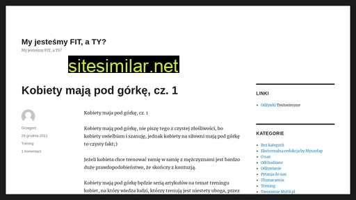 myfit.pl alternative sites
